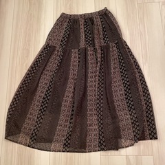 マキシ丈　スカート