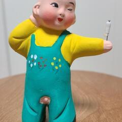 【美品】中国 泥人形 骨董品 中国民芸品の画像