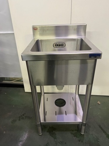 マルゼン1槽シンク 450x450x800