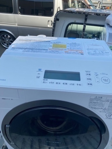 北九州市内配送設置無料 TW-117V6L-W ドラム式洗濯乾燥機 ZABOON（ザブーン） グランホワイト [洗濯11.0kg /乾