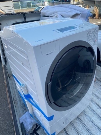 北九州市内配送設置無料 TW-117V6L-W ドラム式洗濯乾燥機 ZABOON（ザブーン） グランホワイト [洗濯11.0kg /乾燥7.0kg /ヒートポンプ乾燥 /左開き]