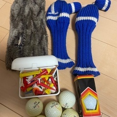 ゴルフクラブ&キャディーバックの画像