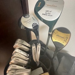 ゴルフクラブ&キャディーバックの画像