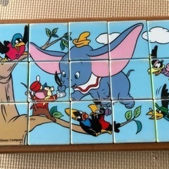 キューブパズル レトロ ディズニーの画像