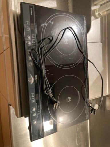 IHコンロ　2口100V