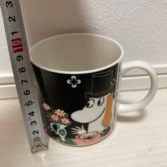 ムーミンのマグカップの画像