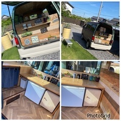 ☆キッチンカー☆車検満タン☆サンバークラシック☆移動販売車の画像