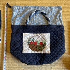 巾着　ハンドバッグ トートバッグ マザーズバッグ