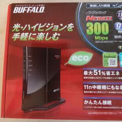 WiFiルーター　BUFFALO WHR-G301N
