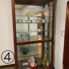 家具 収納家具 ガラス棚