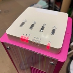 ピンクの扇風機　タワーファン！
　の画像