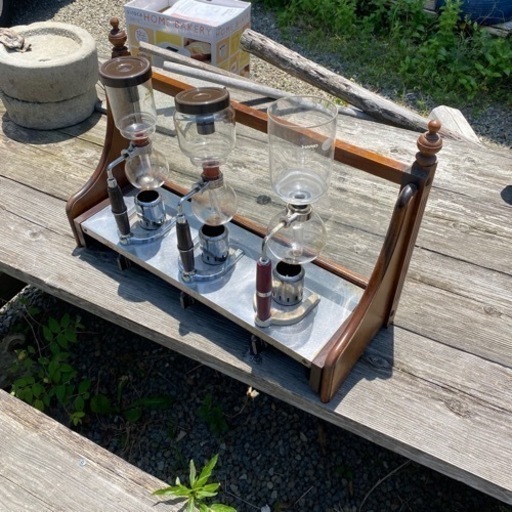 s-503sd ハリオ　サイフォンコーヒーセット　衝立　山岡金属　lpガス　生活雑貨 調理器具 ガステーブル