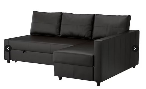【新品・未使用】IKEA ソファベッド　フリーへーテン　ボームスタード ブラック