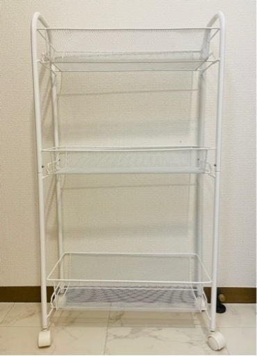 キャスター付き　ラック　★隙間収納　収納棚　シェルフ家具 収納家具 スチールラック