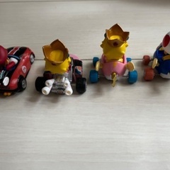 【新品】マリオカートフィギュア プルバックカーの画像