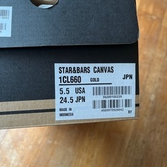 コンバース　スター&バーズ　キャンバス　新品の画像