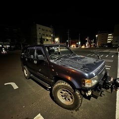 【車検無し】値下げあり 1992年式 isuzu ビッグホーン MT車 RAMSEYウィンチ付き スタッドレス付き マッドタイヤ付きの画像