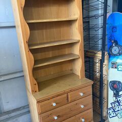 A-645✿カントリー調食器棚、収納棚の画像