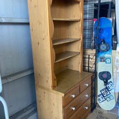 A-645✿カントリー調食器棚、収納棚の画像