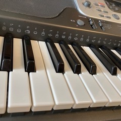 CASIO 電子キーボード　LK-301BB 光ナビゲーションシステム　61鍵盤の画像