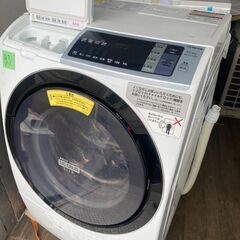 NO93❗️ 配送設置無料 日立 11㎏【BD-SV110AL】ドラム式洗濯乾燥機