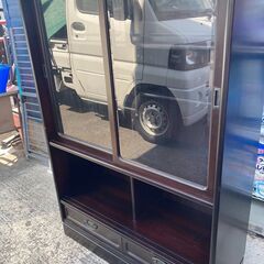 A-646　和食器棚 本棚にも使えます　の画像