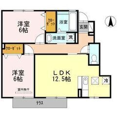 近鉄弥富駅19分！2LDK！初期費用９万円！グラニュータウン　D棟102⭐️R-LaBは仲介手数料ゼロ円⭐️ - 弥富市