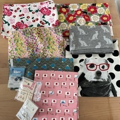 生地　はぎれ　手芸用品セット