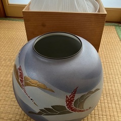 九谷焼　花瓶の画像