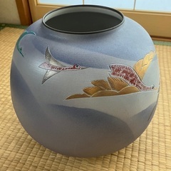 九谷焼　花瓶の画像