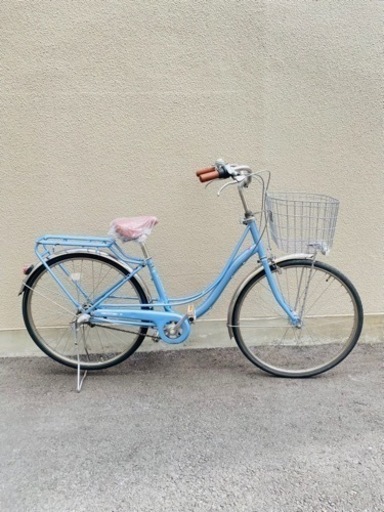 (決まりました)　ブリジストンのチャイルドシート対応のかなり丈夫な中古自転車です！車輪はステンレス製！