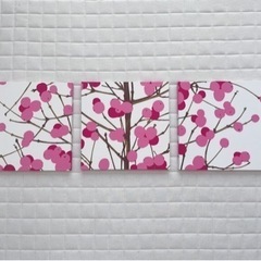 【マリメッコ】ルミマルヤ ファブリックパネル ピンク