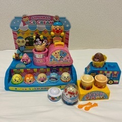【美品】おもちゃ　アンパンマン のっけてポン! クレープもいかが...