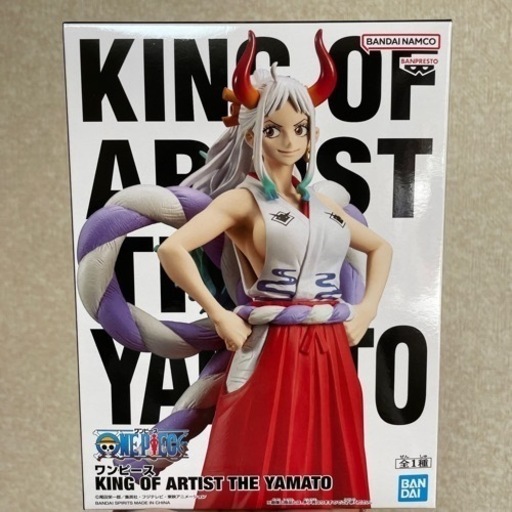 新品未開封！ONE PIECEフィギュア キングオブアーティスト ルフィ(ニカ)&ヤマト