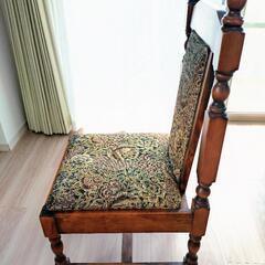 オートの椅子 アンティーク レトロ 昭和 ダイニングチェア 椅子 イス 1脚の画像