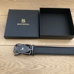 紳士用革ベルトの画像