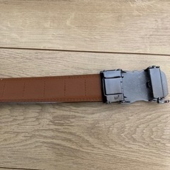 紳士用革ベルトの画像
