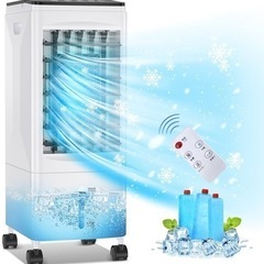 【新品未使用】【1台4役★】冷風機 冷風房 6L 大容量 急速冷...