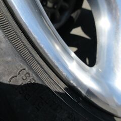 タイヤホイール付き　225/55r16の画像