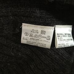 ＜取引中＞　無印 ポンチョ ２枚セット アルパカ・ウール５０％ 美品！の画像