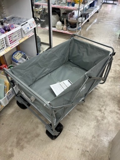 7/11 値下げ?未使用?超大容量200L 耐荷重150kg 折り畳みキャリーワゴン タンスのゲン?846