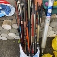 釣り竿ジャンク