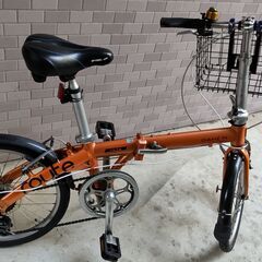 折り畳み自転車　ダホンRUTE　7段変速