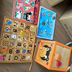 木のおもちゃセット