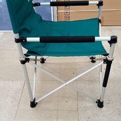 ★ジモティ割あり★ coleman アームチェア 緑 H×D×W クリーニング済み TJ6028の画像
