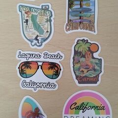 大放出 Californian surplus stickers...