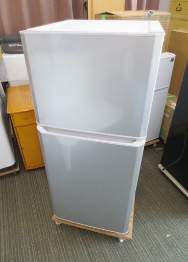 決まりました■ハイアール　2ドア冷蔵庫　121Ｌ　JR-N121A　シルバー　№f54