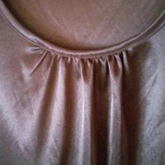 シースルー黒の半袖の画像