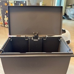 kcud ワイドペダルペール　ゴミ箱　39Ｌ　オールブラウンの画像