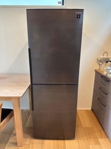 ☆美品☆冷蔵庫 ブラウン [2ドア /右開きタイプ /280L]